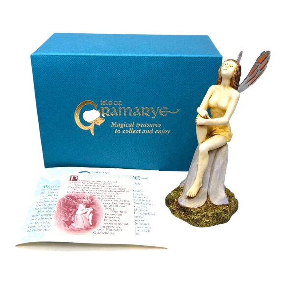 Pendyra Guardian Faerie Figurine 2001 Limited Edition Harmony Kingdom Trinket Bo - Picture 1 of 10